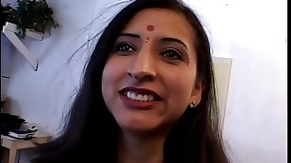 Indian wife wants to get her first double penetration&comma so husband invites the neighbor to help